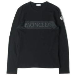 MONCLER モンクレール メンズ 長袖 メッシュ ロンT Tシャツ 黒 L