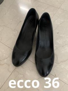 ECCO エコー パンプス ポインテッドトゥ 黒 ブラック レザー 24.5 Amazon | [エコー] パンプス SHAPE 75 POINTY BLACK 24.5cm