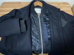 ★完売モデル★ sacai サカイ MA-1 ドッキング メルトン コート ☆完売モデル☆sacai サカイMA-1 ドッキングメルトン コート