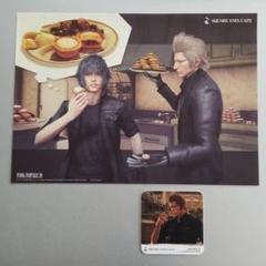 FF15 FFXV スクエニカフェ限定コースターVol.2全種4人セット　ノクト FF15 FFXV スクエニカフェ限定コースターVol.2全種4人セット