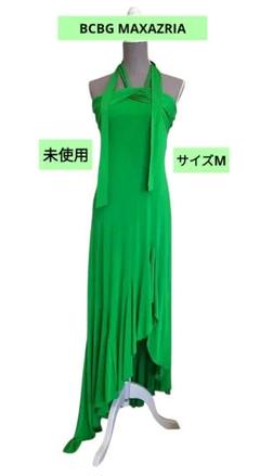 【a1612】BCBG MAX AZRIA 新品 タグ付き ロング ドレス 2 BCBG MAXAZRIA（ビーシービージーマックスアズリア）ボタニカル