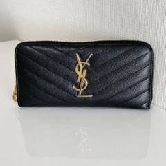 お値下げ中　イヴサンローラン⭐︎長財布　シャンパンゴールド Yahoo!オークション - 送料無料即決 イヴ サンローラン(YVES