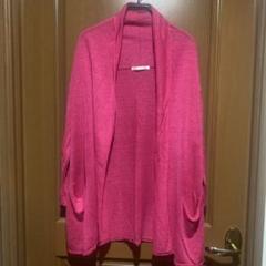 【新品未使用】24SS Spick and Span カーディガン　ピンク Spick & Span｜《一部店舗+WEB限定》WASHABLEシアーカーディガン