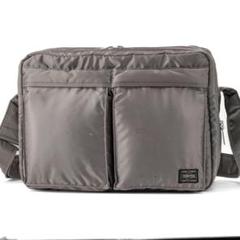 Z370【未使用品】ポーター／タンカー　スリングバッグ　ショルダー　シルバー TANKER(タンカー) SLING BAG W zip | 吉田カバンホームページ