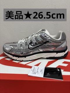 ■2回着美品★26.5cm★NIKE P-6000★メタリックシルバー★メンズ■