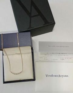 ヴァンドーム青山　k10 淡水パールネックレス