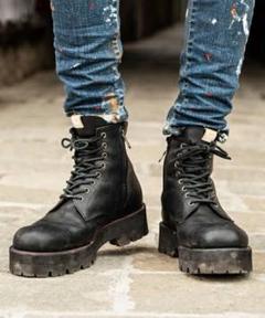 美品glamb ストラマーブーツ メンズブーツ Velor Strummer Boots / ベロアストラマーブーツ（ブーツ