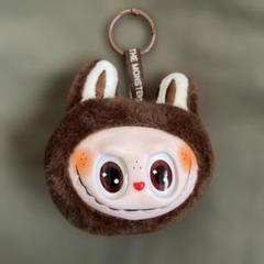 ラブブ　マカロン　ぬいぐるみ　シークレット　ブラウン　キーホルダー