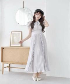 rosemuse chiffon pleated dress ロゼミューズ - メルカリ