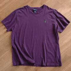 Polo by Ralph Lauren 半袖TEE/紫/古着/XXL