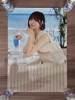 乃木坂46 中西アルノ 直筆サイン入り39thシングル 会場限定ポスター 乃木坂46 中西アルノ 39th Same numbers 会場限定 ポスター