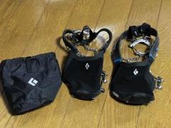 Black Diamond セミワンタッチアイゼン収納ケース付 10本爪女性向き