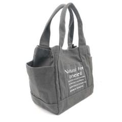 ★新品未使用★ gray♪ 灰色 ロゴトート キャンバス 大容量