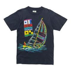 古着 USA製 90S セイルボート Tシャツ ヴィンテージ シングルステッチ