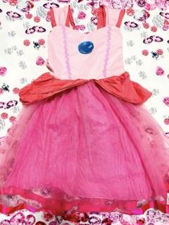 子ども服♡キッズサイズ♡ピーチ姫♡コスプレ♡ドレス♡110cm～120cm程