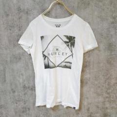 【美品】Hurley ハーレー 半袖シャツ グラフィックT ホワイト Sサイズ