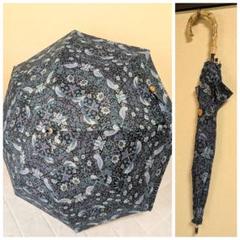 ワンタッチ日傘◆ウイリアムモリス◆ハンドメイド ウィリアム・モリス」デザインの晴れ雨兼用折りたたみ傘が新登場