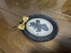 Disneyシルエットスタジオミニー♡バッグチャームワッペンキーホルダー♡定形外