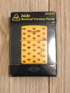 超希少 hide イエローハート ギター Zippo ライター XJAPAN