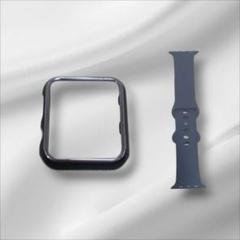 スマートウォッチスポーツバンド ブラック42mm