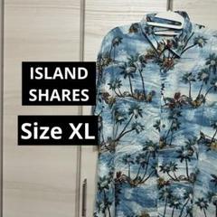 ISLAND SHARES 古着 アロハシャツ パイナップル メンズ XLのサムネイル