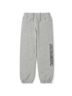 【THISISNEVERTHAT】あのサイン スウェットパンツ ライトグリ thisisneverthat(ディスイズネバーザット) スウェットパンツ