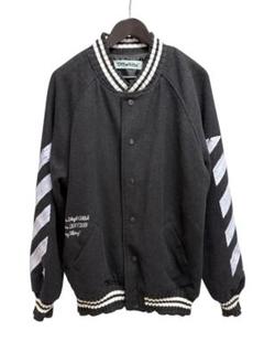 2025年最新】OFF-WHITE メンズ スタジャンの人気アイテム - メルカリ