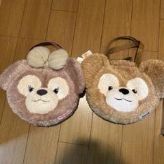 【公式廃盤品/美品】ダッフィー　シェリーメイ　キャップセット 公式廃盤品/美品】ダッフィー シェリーメイ キャップセット