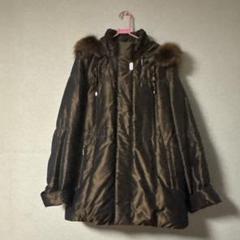 極美品 BALMAIN ジャケット シルク100％ フォックスファー Lサイズ