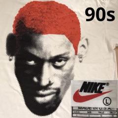 【momo】激レア90s デニスロッドマン Tシャツ NIKE momo様専用】激レア90s デニスロッドマン Tシャツ NIKE - メルカリ