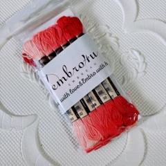 Embro4U 刺繍糸 縫い糸 刺しゅう糸 手芸用糸 常用6色12本 高質量