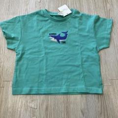 サメ刺繍 Tシャツ 95