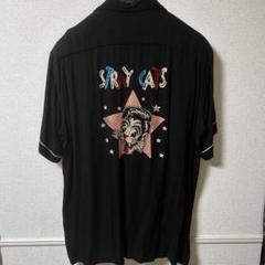 未使用！2003年ブライアン・セッツァー(STRAY CATS)ボーリングシャツ デッドストック！未使用品 日本製東洋 BRIAN SETZER ボーリング