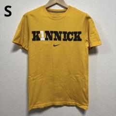 【NIKE】アイオワ・ホークアイズ半袖Tシャツ　S　黄　イエロー　古着　海外輸入