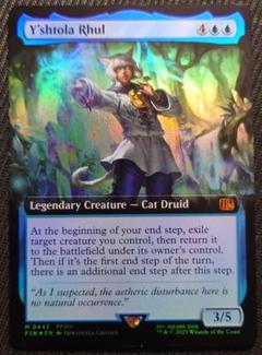 お礼や感謝伝えるプチギフト mtg 高騰中 fin ヤ・シュトラ・ルル FOIL 拡張 バンドル限定 マジック：ザ・ギャザリング