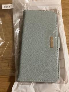 iPhone 13 ライトブルー 手帳型 ケース 水色