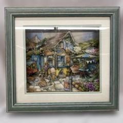 シャドーボックス　完成品　額入り　キムジャコブス シャドーボックス KimJacobs キムジャコブス 立体絵 額装の通販