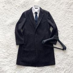 <極美品>TAGLIATORE 新ロゴ ブラウン ツイード チェスターコート54 極美品>TAGLIATORE 新ロゴ ブラウン ツイード チェスターコート