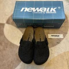 Birkenstock トングサンダル newalk DELUXE 黒　サンダル 2025年最新】newalk サンダルの人気アイテム - メルカリ