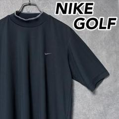 NIKE GOLF ナイキゴルフ 刺繍ロゴ モックネック 半袖 シャツ ウェア