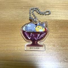 ハイキュー　アクリルキーホルダー パフェ　きつね　宮治