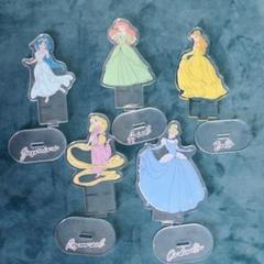 ディズニープリンセス アクリルスタンド 5体セット