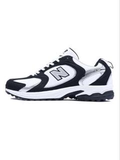 New Balance 530 ゴルフシューズ ブラック/ホワイト