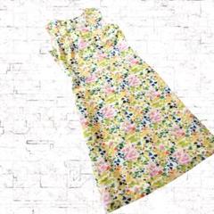 アニエスb　花柄　ワンピース
