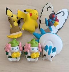 ポケモン ガチャガチャフィギュアセット6体 - メルカリ
