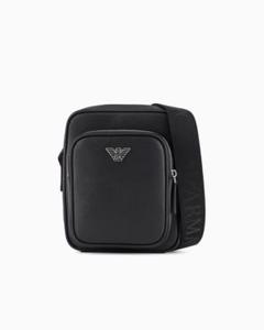 Emporio Armani ブラックショルダーバッグ