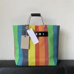 値下げ中⭐︎美品⭐︎ MARNI MARKET ストライプバッグ MARNI マルニ ストライプミニショルダーバッグ 斜め掛け