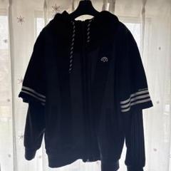 Adidas×AlexanderWang >> ジップアップフーディーパーカー 2025年最新】アレキサンダーワン タイプ:ジップアップ メンズ