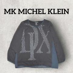 MK MICHEL KLEIN 長袖 カットソー シアー レイヤード (38)