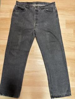 90’s Levi’s(リーバイス)501先染めブラックデニムUSAW40L32